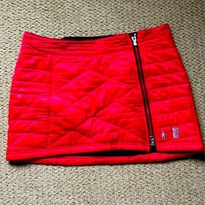 Red Smartwool Skirt